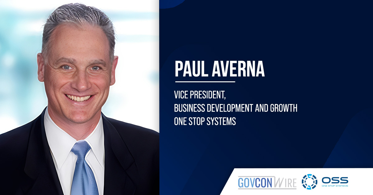One Stop Systems Appoints Paul Averna as VP of Business Development, Growth Paul Averna.OSS appointed retired Navy captain and defense executive Paul Averna as VP of business development and growth.