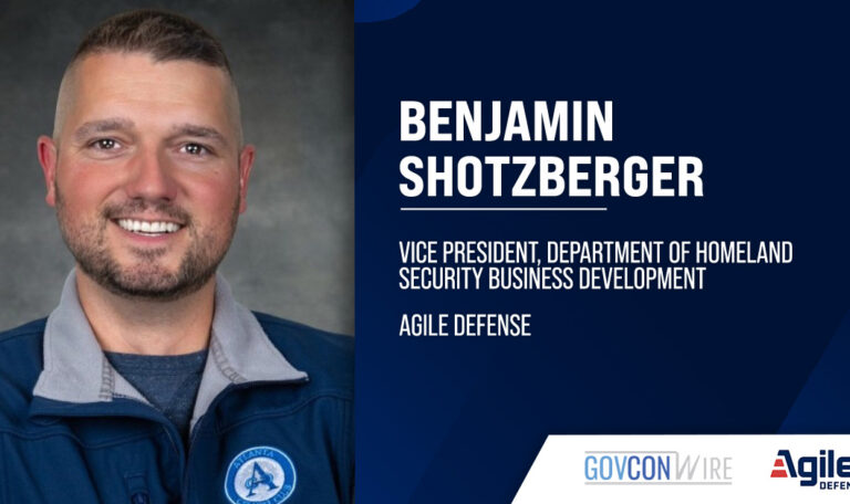 Agile Defense Appoints Benjamin Shotzberger as VP of DHS Business Development