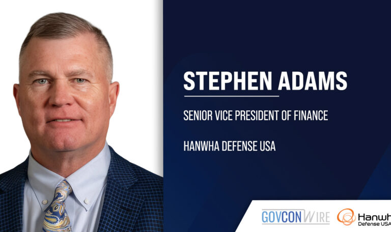 Hanwha Defense USA Names Stephen Adams Senior VP of Finance