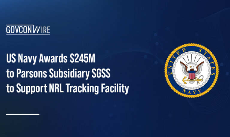 US Navy Awards $245M to Parsons Subsidiary SGSS to Support NRL Tracking Facility