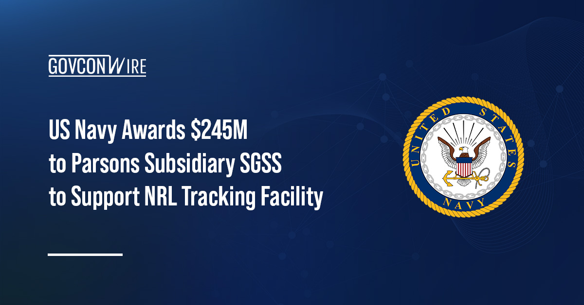 U.S. Navy. The branch chose Space Ground System Solutions to provide software support for the Blossom Point ground station.