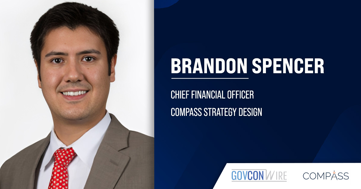Brandon Spencer Joins Compass Strategy Design as CFO Brandon Spencer. Former Anduril executive Brandon Spencer has been named chief financial officer of Compass Strategy Design.