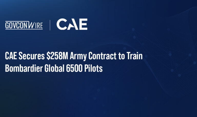 CAE Secures $258M Army Contract to Train Bombardier Global 6500 Pilots