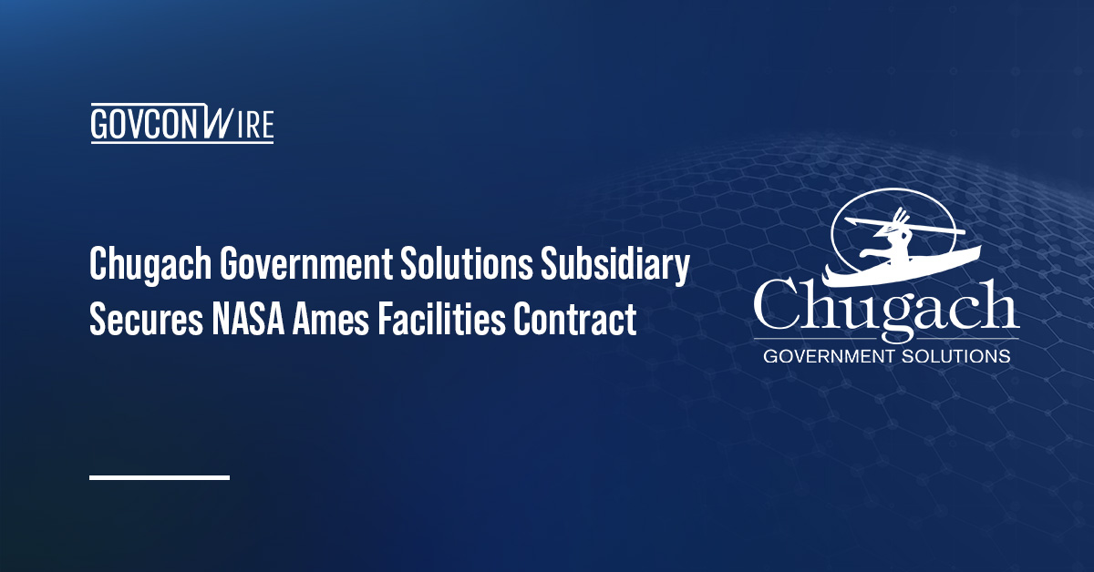 Chugach Government Solutions Subsidiary Secures NASA Ames Facilities Contract Chugach Government Solutions logo. Chugach Intelligence Solutions secured a NASA contract for Ames Research Center support.