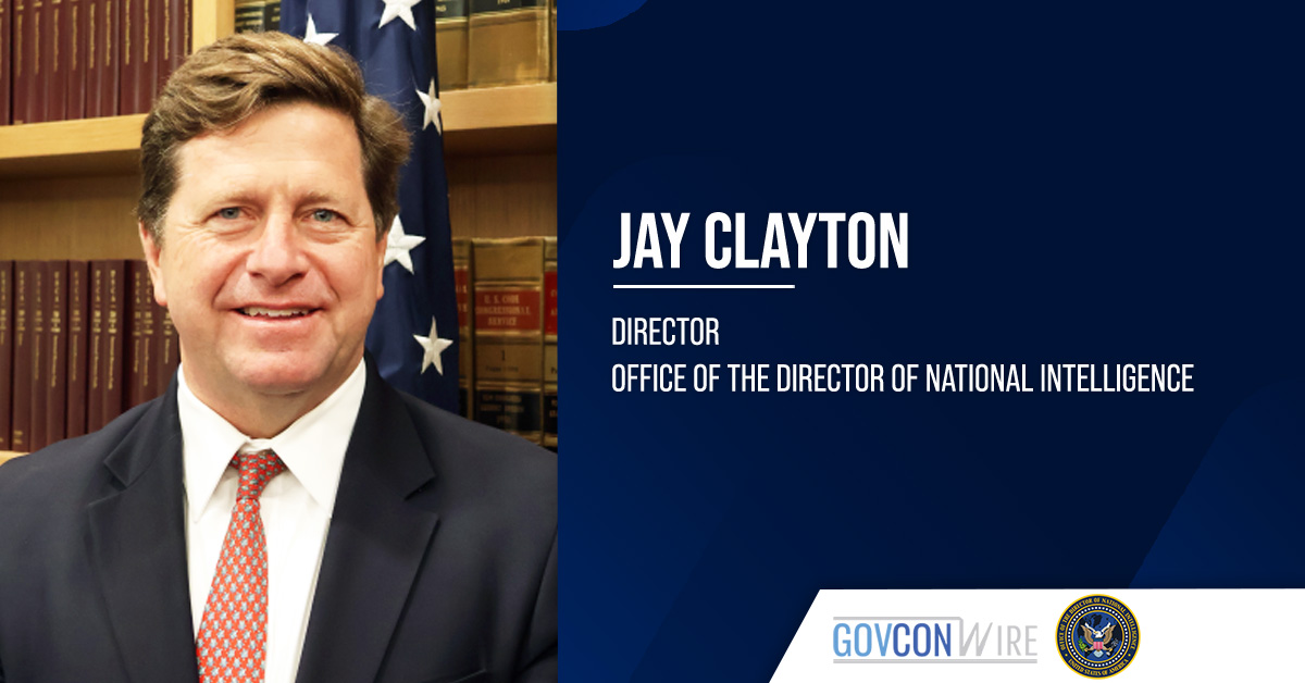 Jay Clayton. The Senate confirmed Jay Clayton as director of national intelligence in a 51-47 vote.