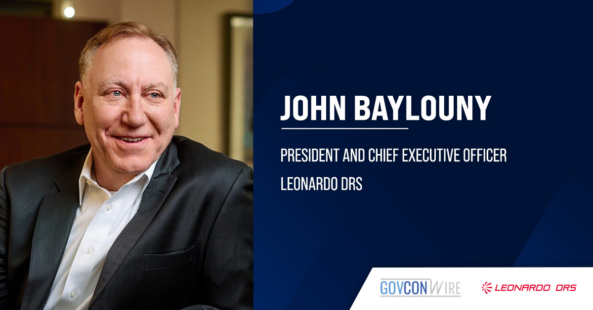 John Baylouny. The Leonardo DRS president and CEO discussed the company's agreement to acquire Raft.