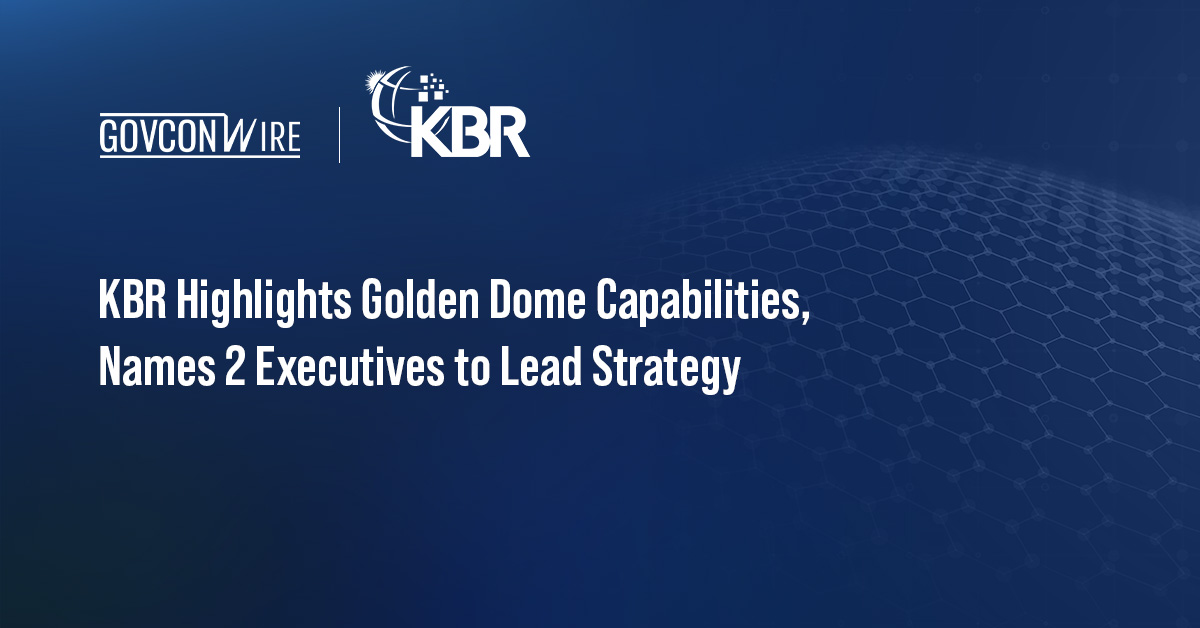 KBR Highlights Golden Dome Capabilities, Names 2 Executives to Lead Strategy KBR logo. KBR has highlighted its Golden Dome capabilities and named two executives to lead its Golden Dome efforts.