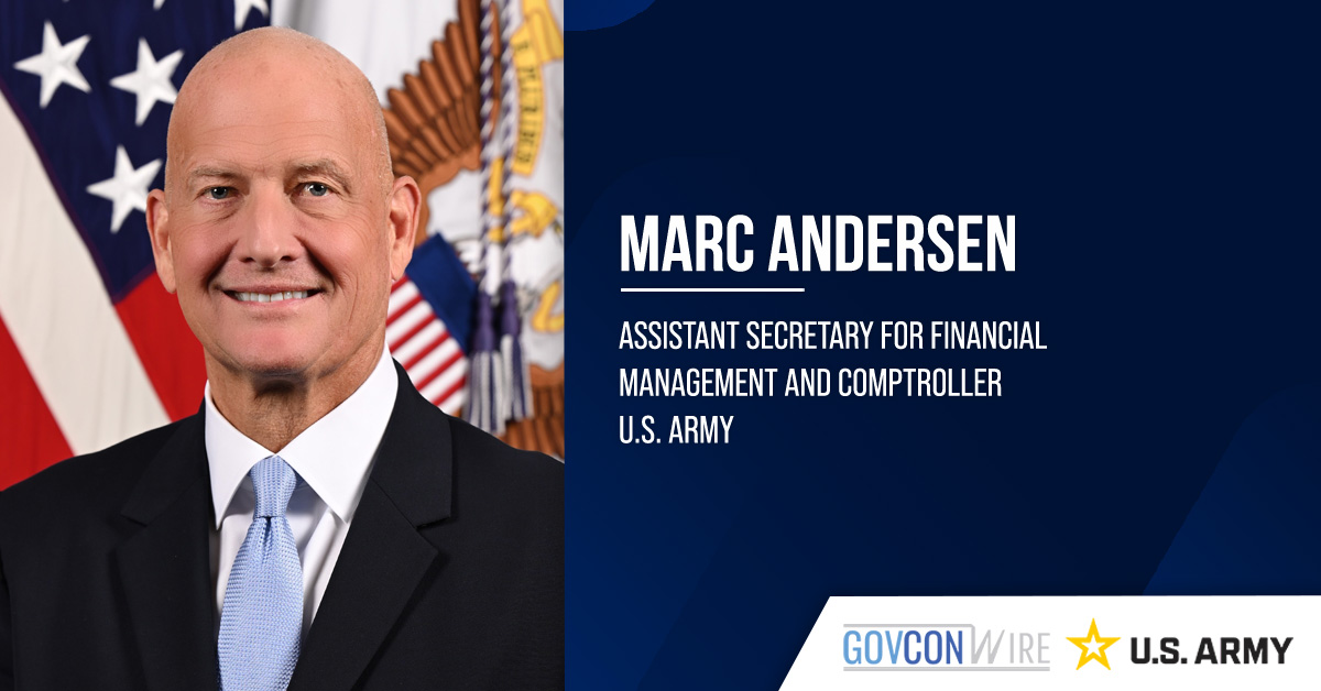 Army’s Marc Andersen: Private Capital Must Scale to Strengthen National Security Marc Andersen. The Army comptroller highlighted the need to scale private capital to strengthen national security.