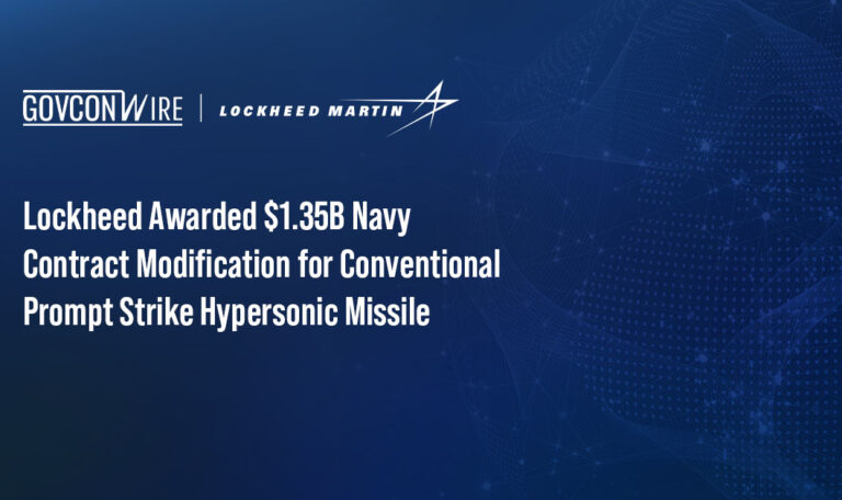 Lockheed Gets Navy Hypersonic Missile Contract Modification