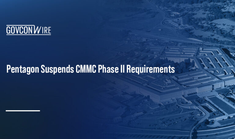 Pentagon Suspends CMMC Phase II Requirements