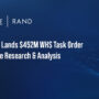 RAND NDRI Lands $452M WHS Task Order for Defense Research & Analysis