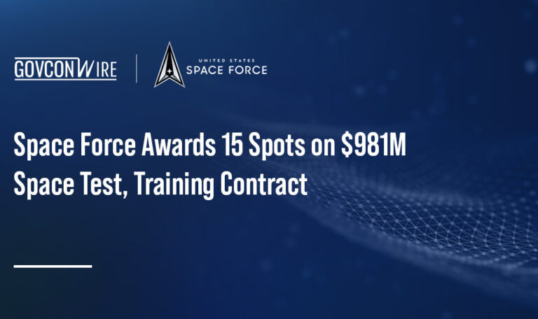 Space Force Awards 15 Spots on $981M Space Test, Training Contract