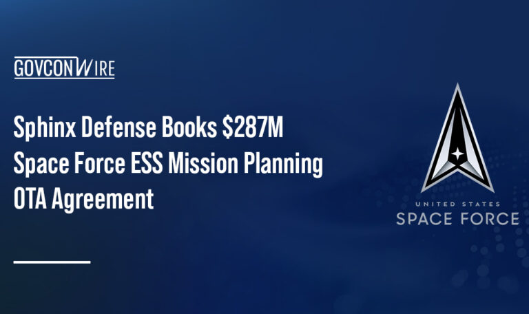 Sphinx Defense Books $287M Space Force ESS Mission Planning OTA Agreement