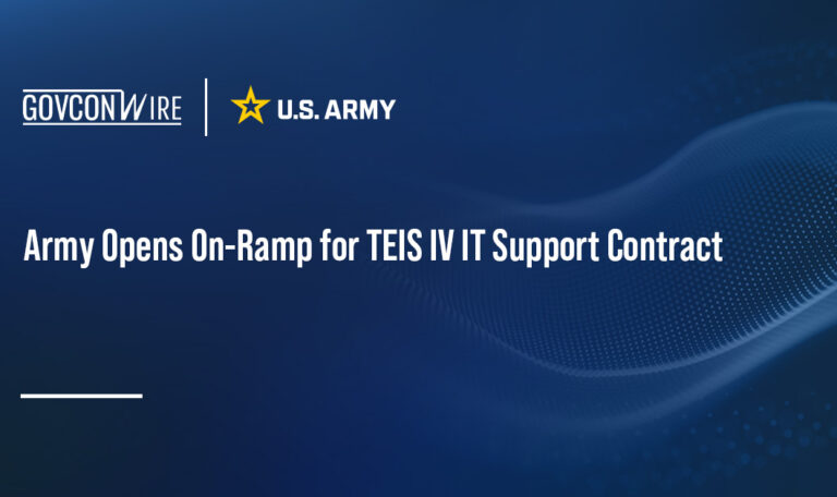 Army Opens On-Ramp for TEIS IV IT Support Contract