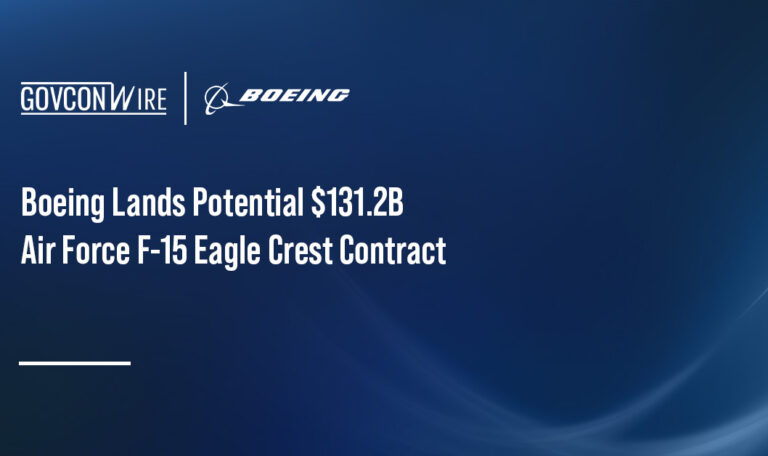Boeing Lands Potential $131.2B Air Force F-15 Eagle Crest Contract
