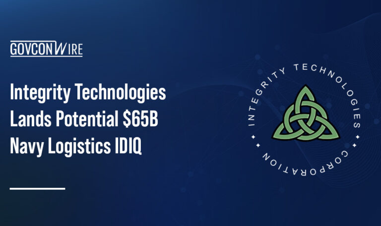 Integrity Technologies Lands Potential $65B Navy Logistics IDIQ