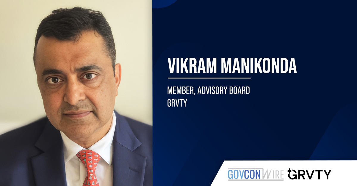 UMD Professor Vikram Manikonda Joins GRVTY Advisory Board