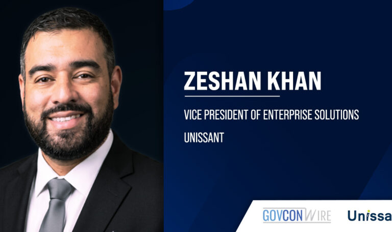 Former Peraton Executive Zeshan Khan Named Unissant VP of Enterprise Solutions