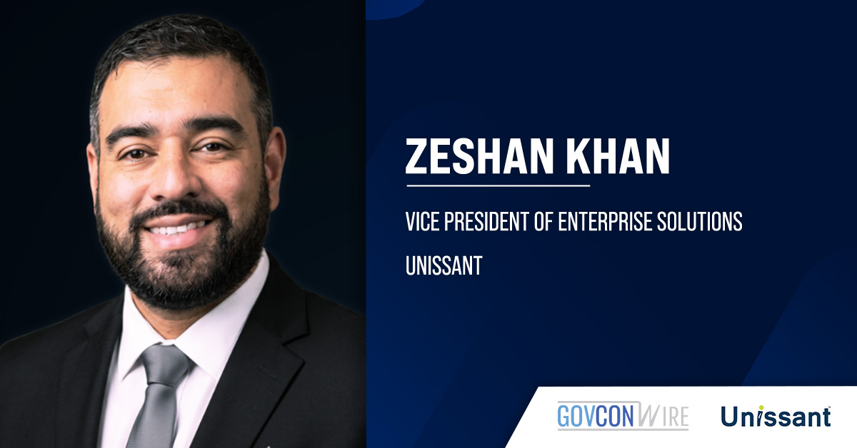 Former Peraton Executive Zeshan Khan Named Unissant VP of Enterprise Solutions