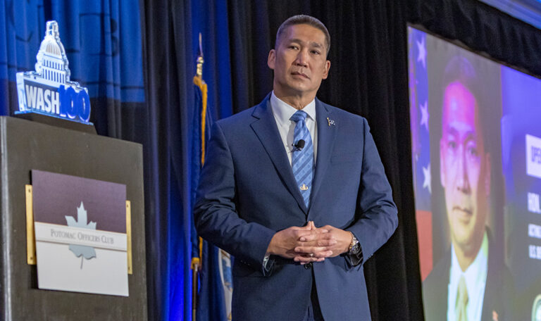 Acting Navy Sec. Cao Rallies Industry for His War Against Acquisition Lethargy