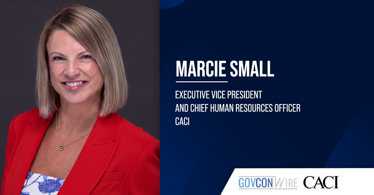 Marcie Small. CACI's senior vice president of talent acquisition and growth has been named EVP and chief HR officer.