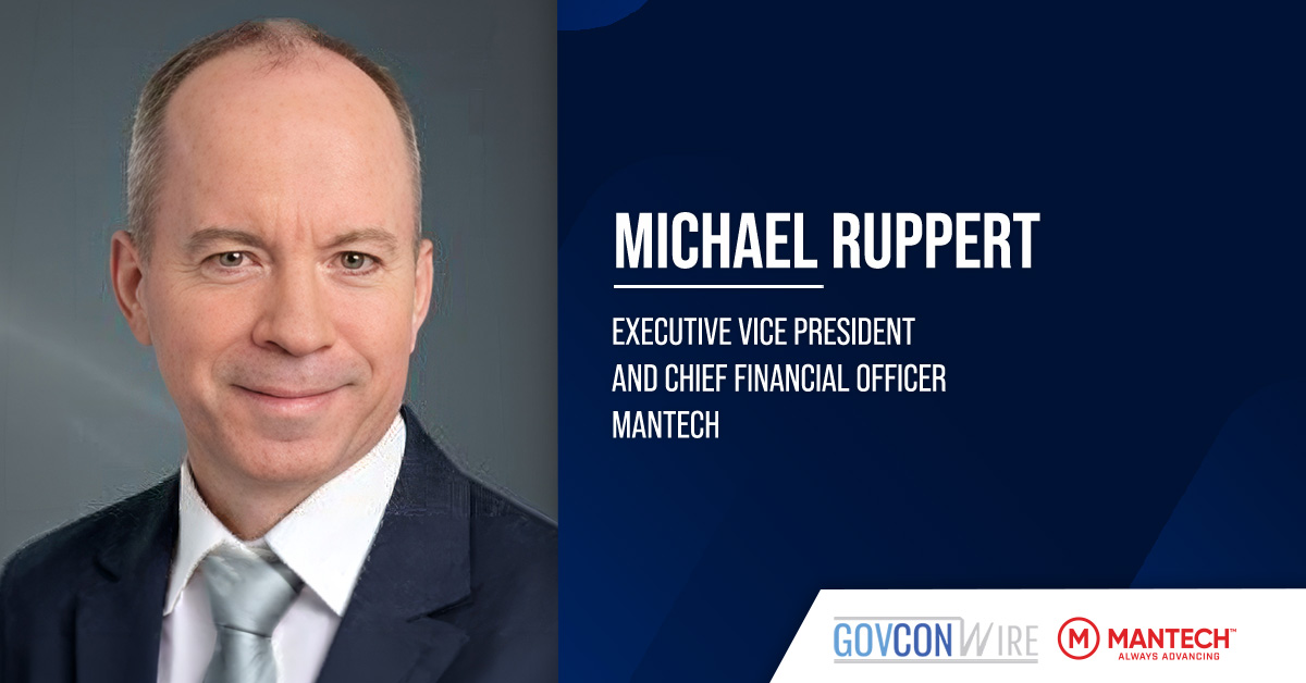 AV Appoints MANTECH CFO Michael Ruppert to Board Michael Ruppert. AV has appointed Michael Ruppert, chief financial officer of MANTECH, to its board of directors.
