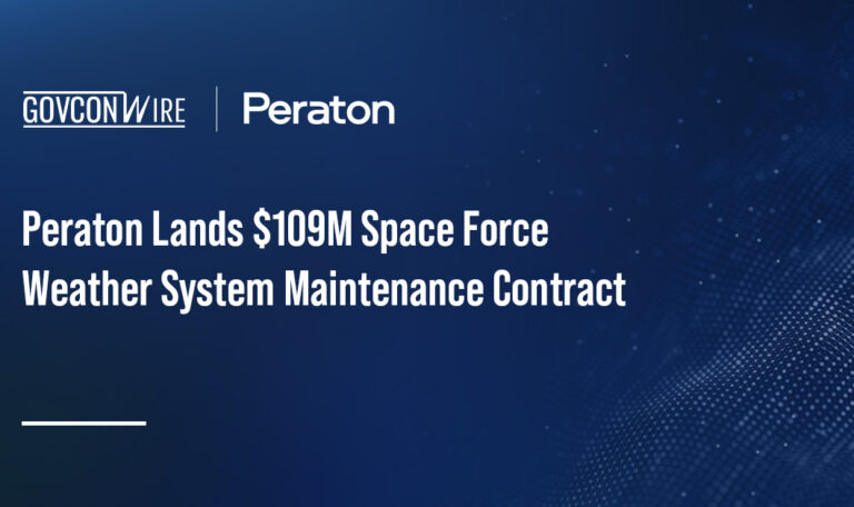 Peraton Lands $109M Space Force Weather System Maintenance Contract