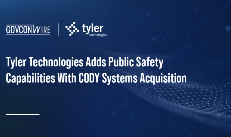 Tyler Technologies Adds Public Safety Capabilities With CODY Systems Acquisition