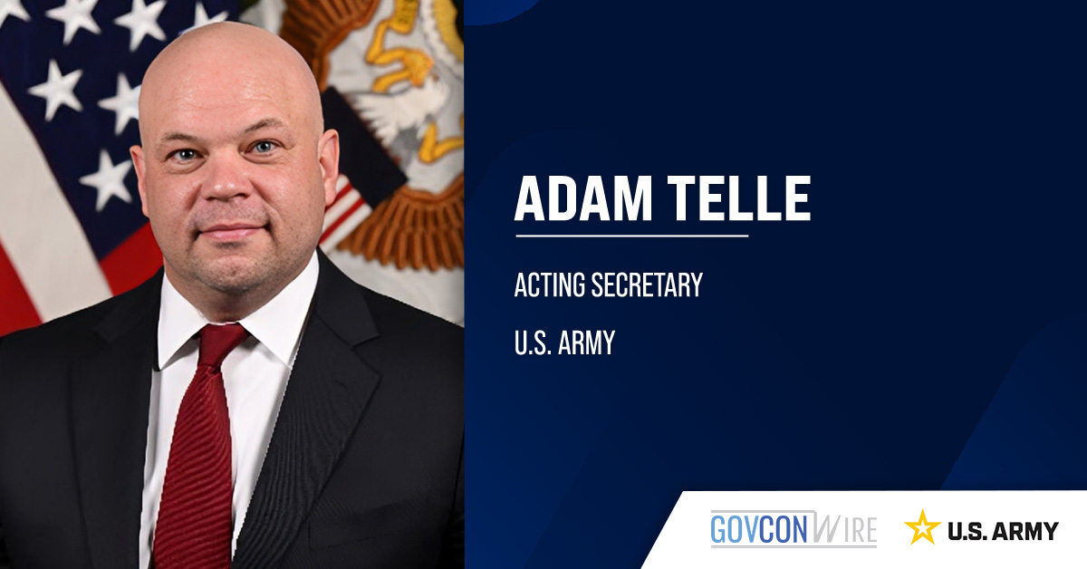 Adam Telle Named Acting Army Secretary Adam Telle Named Acting Army Secretary