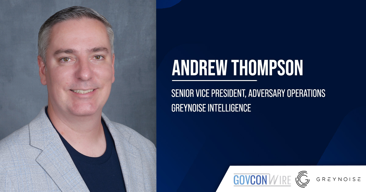 Andrew Thompson Named GreyNoise Adversary Operations SVP
