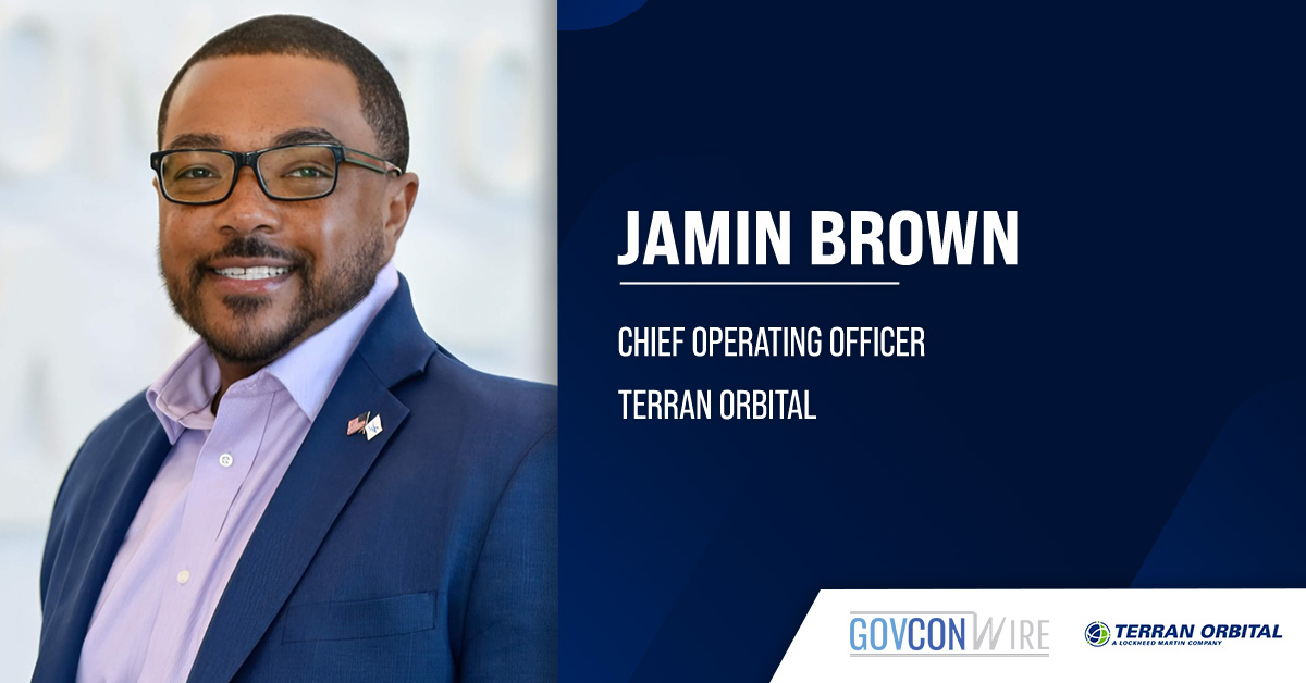 Lockheed Martin Veteran Jamin Brown Joins Terran Orbital as Chief Operating Officer Lockheed Martin Veteran Jamin Brown Joins Terran Orbital as Chief Operating Officer