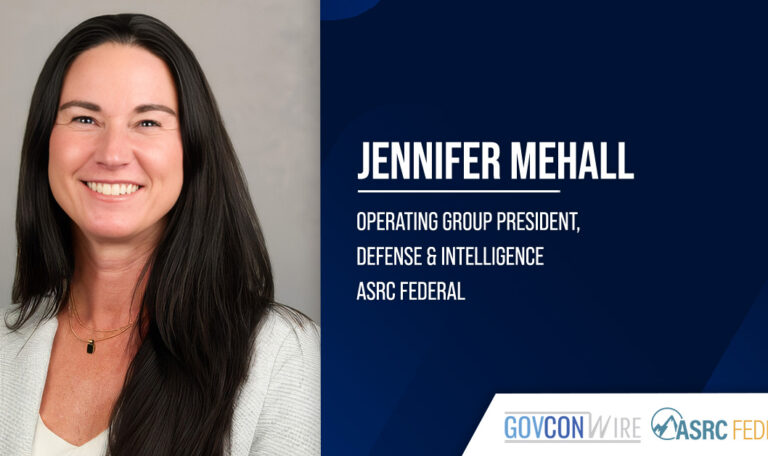 Jen Mehall Named President of ASRC Federal’s Defense & Intelligence Operating Group