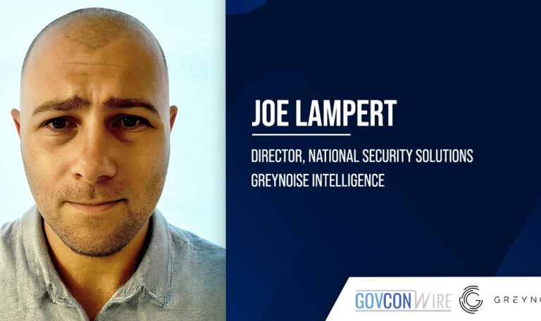 Joe Lampert Joins GreyNoise as National Security Solutions Director
