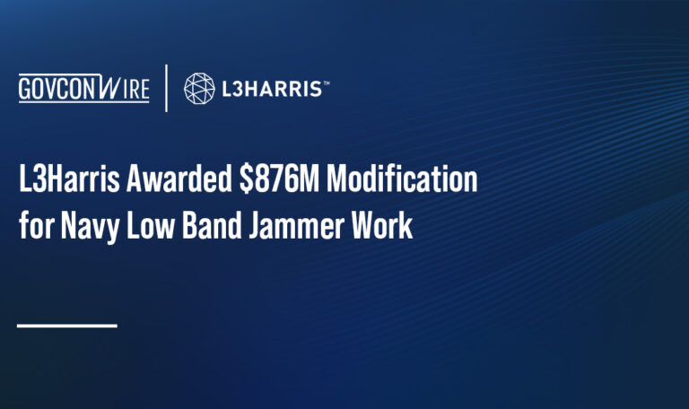 L3Harris Awarded $876M Modification for Navy Low Band Jammer Work