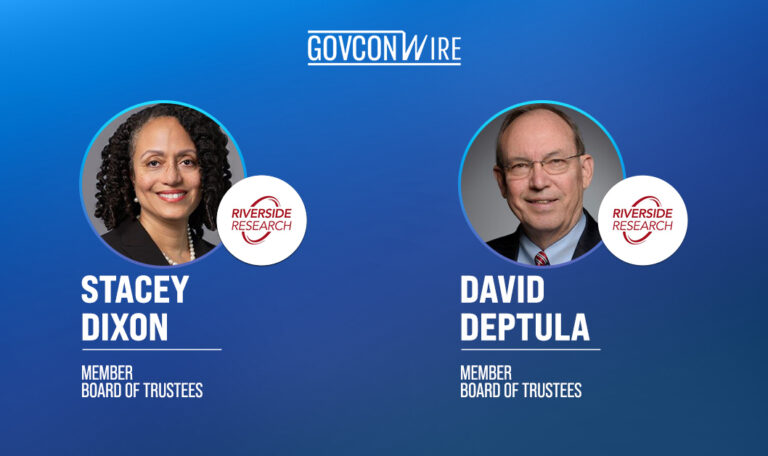 Stacey Dixon, David Deptula Join Riverside Research Board of Trustees