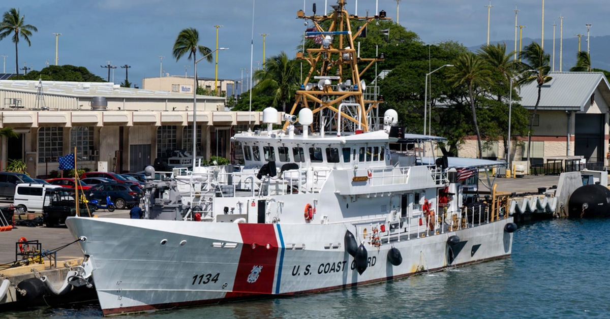 Fast response cutter William Hart. The Coast Guard is buying more FRCs as part of FD28