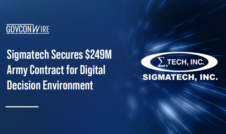 Sigmatech Secures $249M Army Contract for Digital Decision Environment