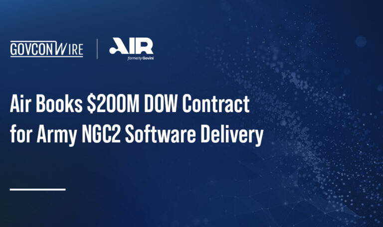 Air Books $200M DOW Contract for Army NGC2 Software Delivery Air Books $200M DOW Contract for Army NGC2 Software Delivery