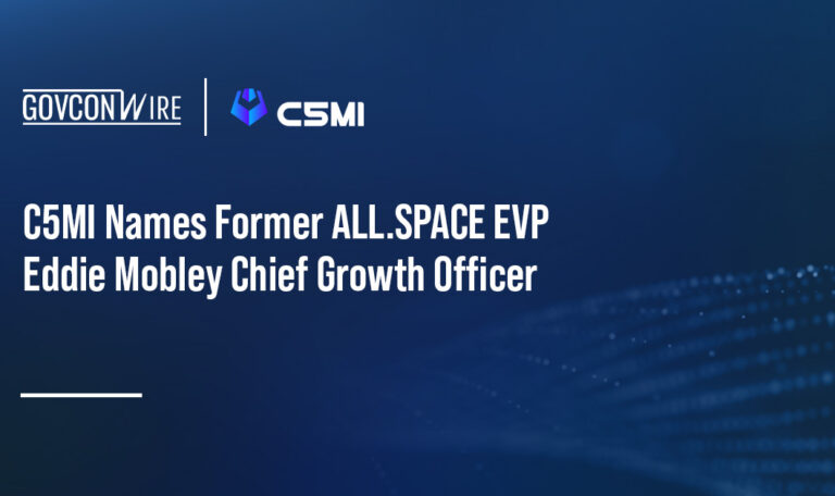 C5MI Names Former ALL.SPACE EVP Eddie Mobley Chief Growth Officer