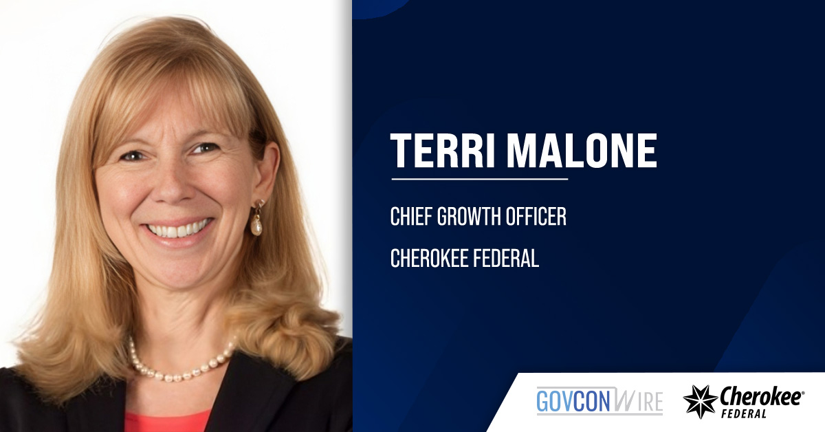 Cherokee Federal Taps Ex-Serco Growth Leader Terri Malone as Chief Growth Officer Cherokee Federal Taps Ex-Serco Growth Leader Terri Malone as Chief Growth Officer