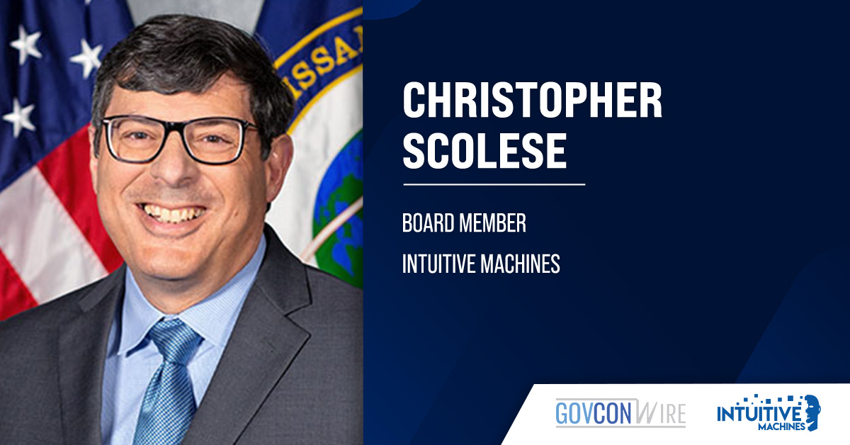Former NRO Director Christopher Scolese Joins Intuitive Machines Board