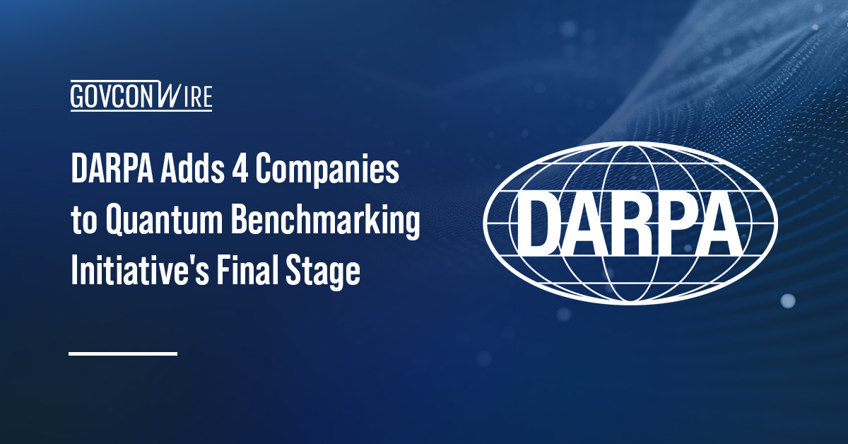 DARPA Adds 4 Companies to Quantum Benchmarking Initiative’s Final Stage DARPA Adds 4 Companies to Quantum Benchmarking Initiative’s Final Stage