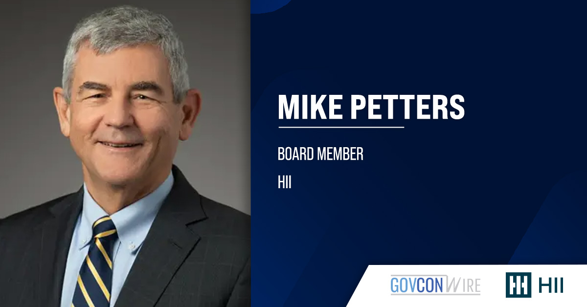 Former HII CEO Mike Petters Elected to Company Board Former HII CEO Mike Petters Elected to Company Board