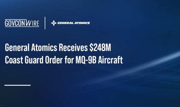 General Atomics Receives $248M Coast Guard Order for MQ-9B Aircraft General Atomics Receives $248M Coast Guard Order for MQ-9B Aircraft