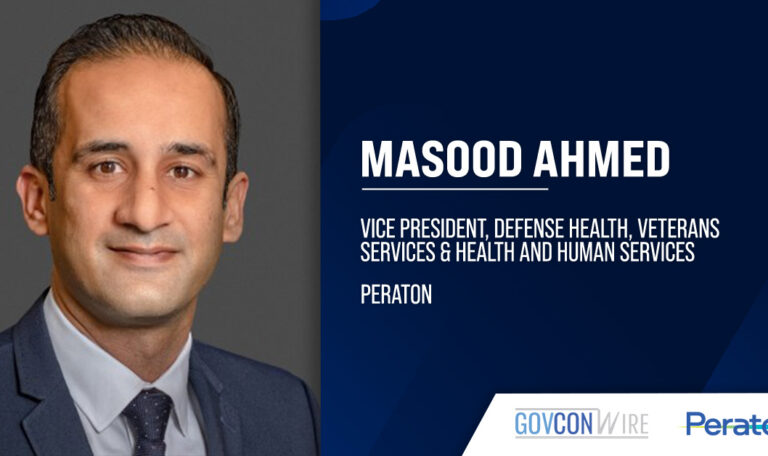 Former Leidos Executive Masood Ahmed Joins Peraton as Defense Health VP