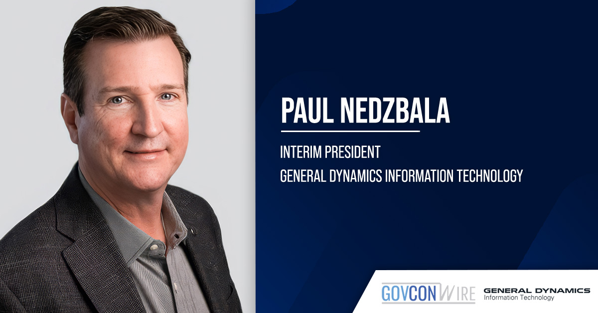 Paul Nedzbala Named GDIT Interim President