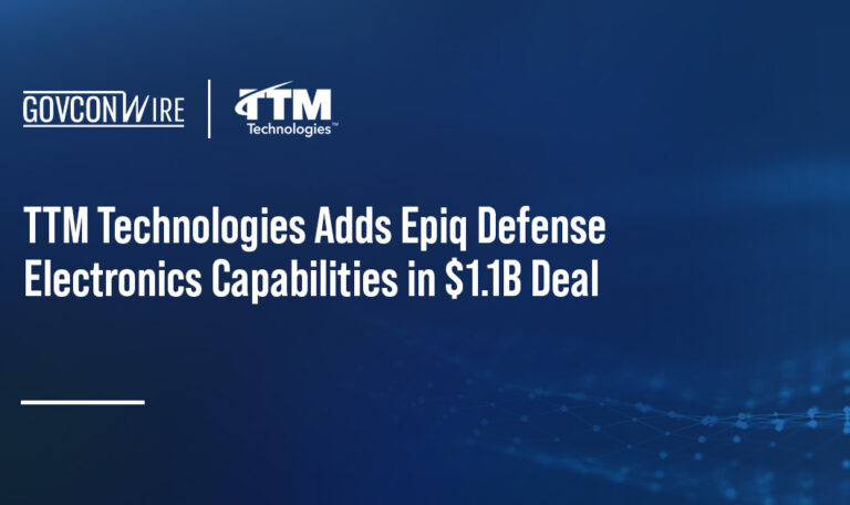 TTM Technologies Adds Epiq Defense Electronics Capabilities in $1.1B Deal