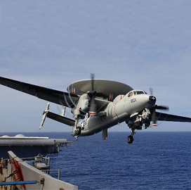 Northrop Receives Navy E-2 Aircraft Power Electronics Delivery Orders