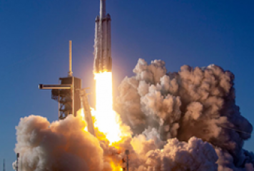 Air Force, SpaceX Launch First DoD Mission on Falcon Heavy Rocket